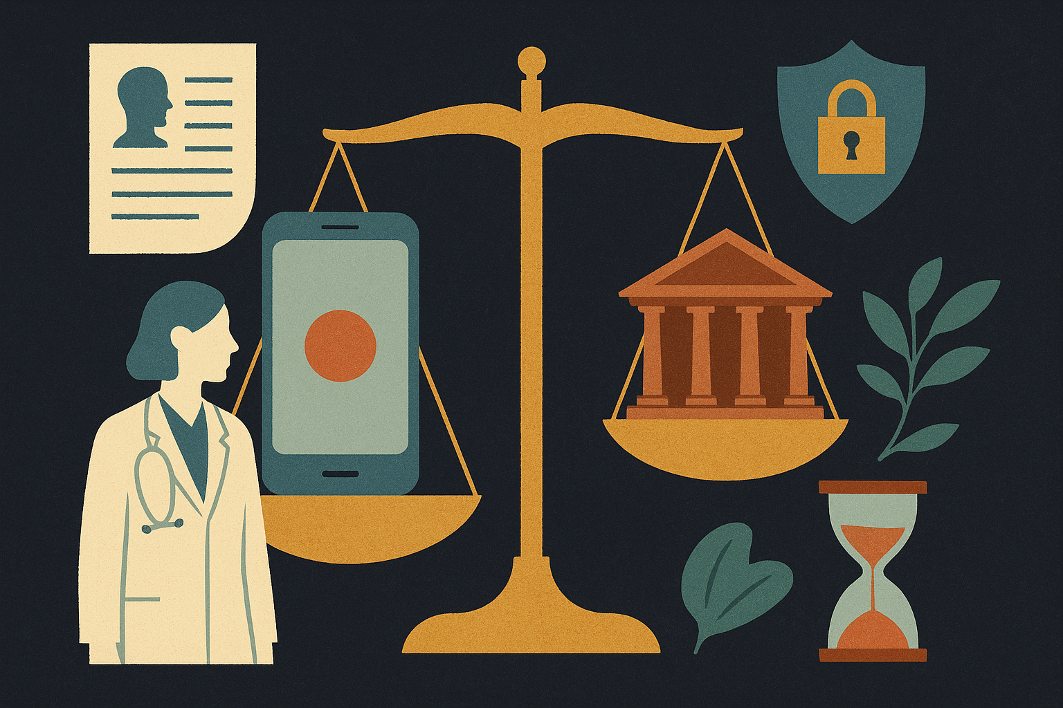 Editorial illustration for When healthcare recordings meet Australian consent law