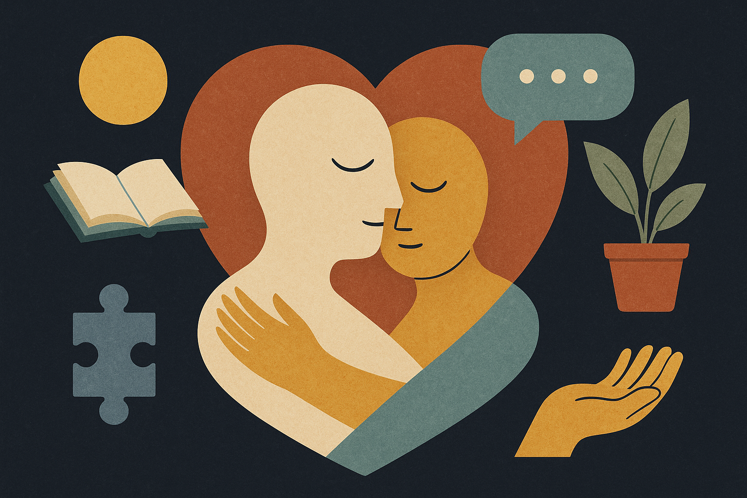 Editorial illustration for Unconditional positive regard without therapeutic vagueness