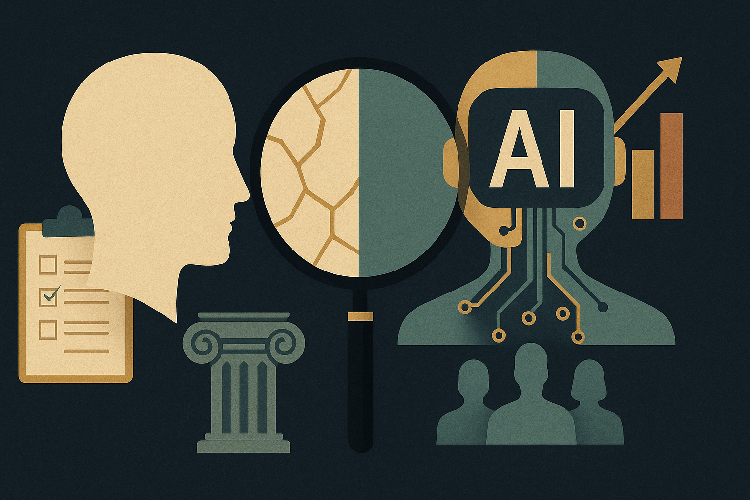 Editorial illustration for Will AI ruin the social sciences—or force better methods?